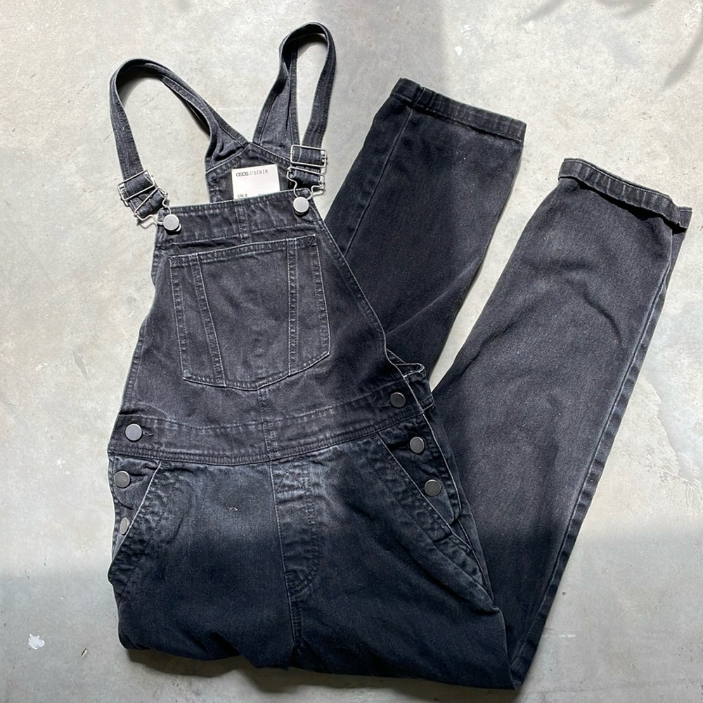 Black asos overalls